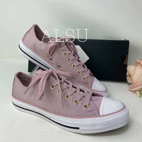 Converse Ctas Low Top Canvas Plum Chalk W AUTHENT - Picture 2 of 8